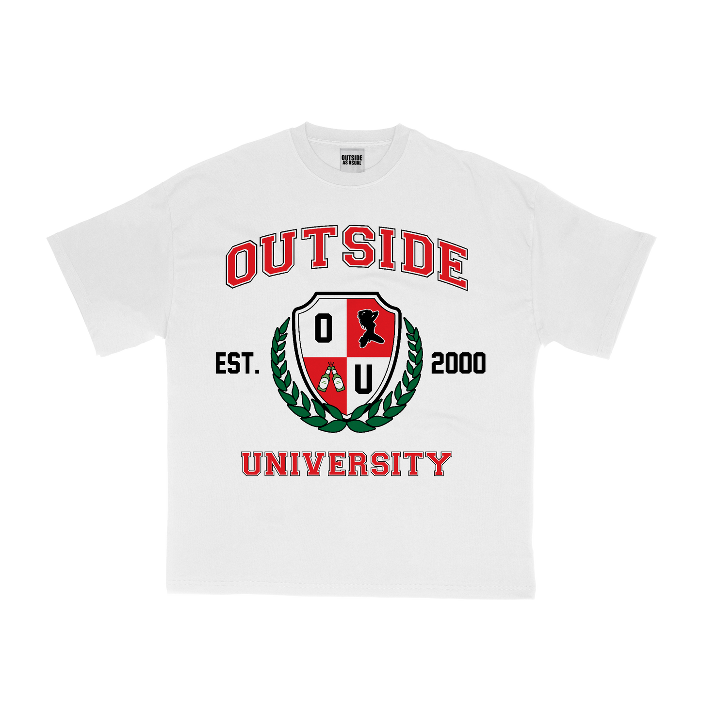 OUTSIDE UNIVERSITY TEE